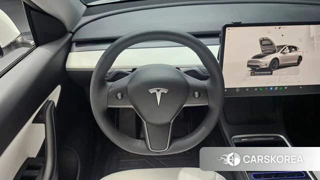 Tesla Model Y 2022 Белый из Кореи, фото 4