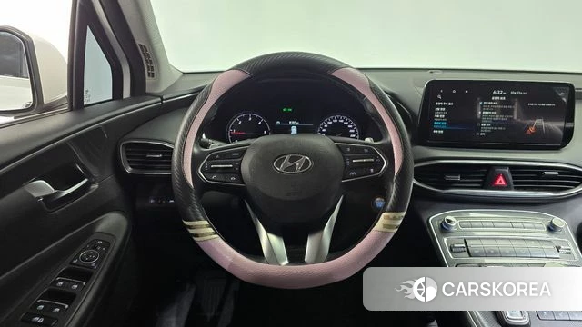 Hyundai The New Santa Fe 2021 Белый из Кореи, фото 4