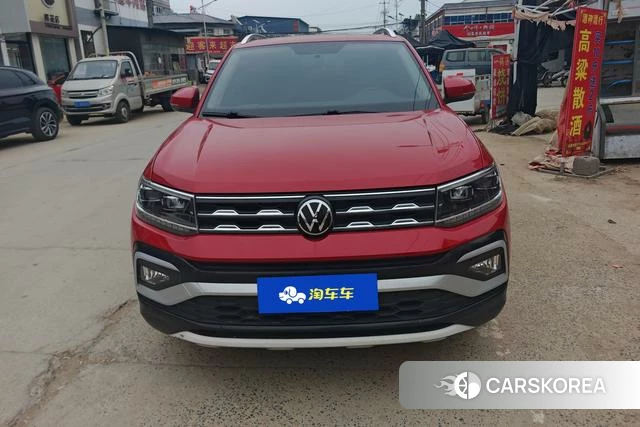 Volkswagen T-Cross 2021 Красный из Китая, фото 4