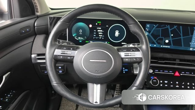 Hyundai The New Tucson Hybrid (NX4) 2025 Белый из Кореи, фото 4