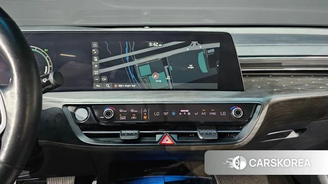 Kia K8 Hybrid 2022 Черный из Кореи, фото 4