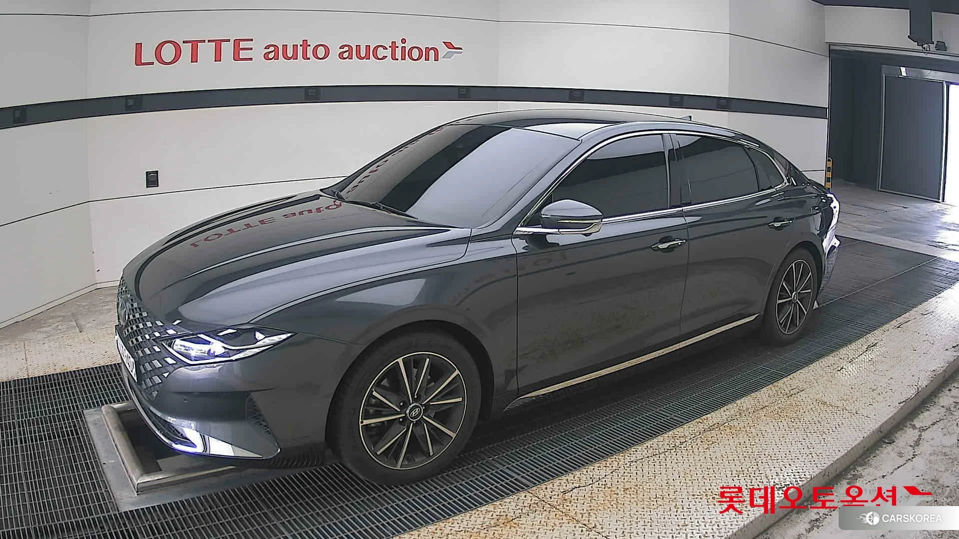 Hyundai Grandeur 2022 Nocturne Grey Metallic из Кореи, фото 4