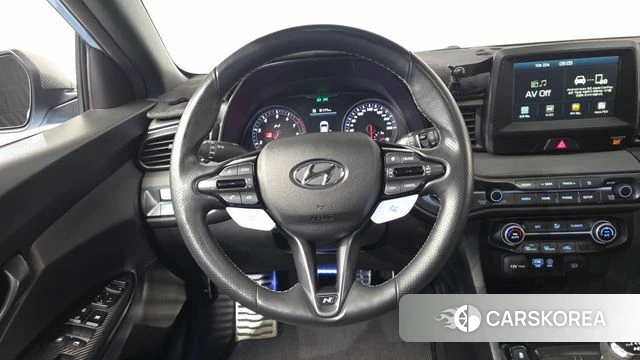 Hyundai Veloster (JS) 2018 Небесно-голубой из Кореи, фото 4