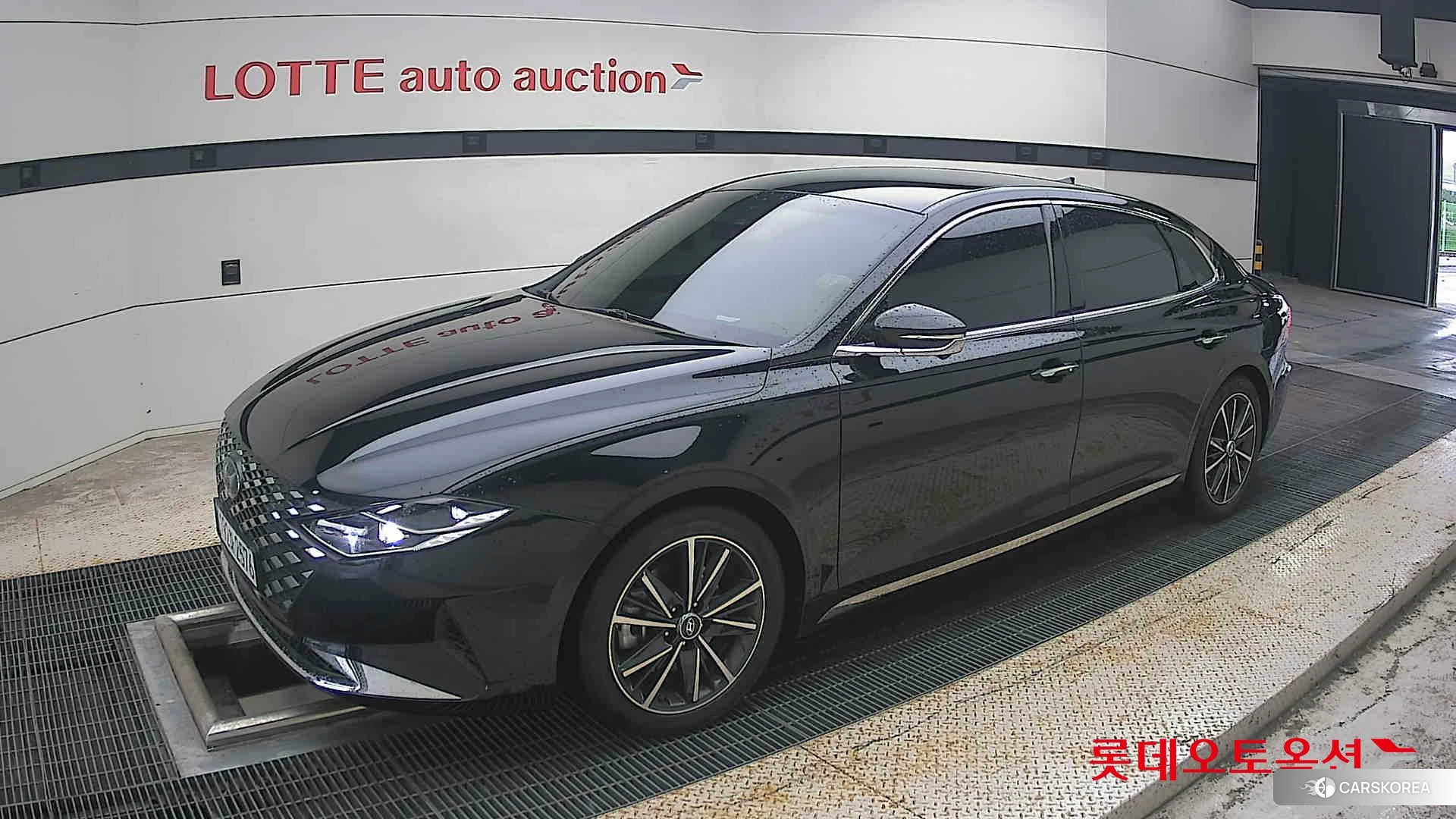 Hyundai Grandeur 2023 Abyss Black Pearl из Кореи, фото 4
