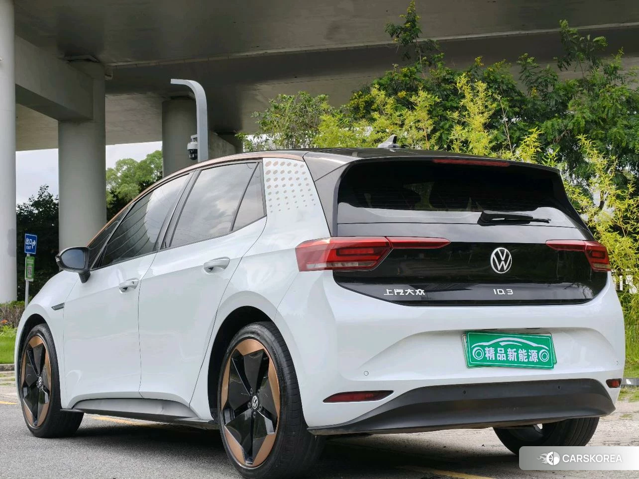 Volkswagen ID.3 2021 Белый из Китая, фото 4