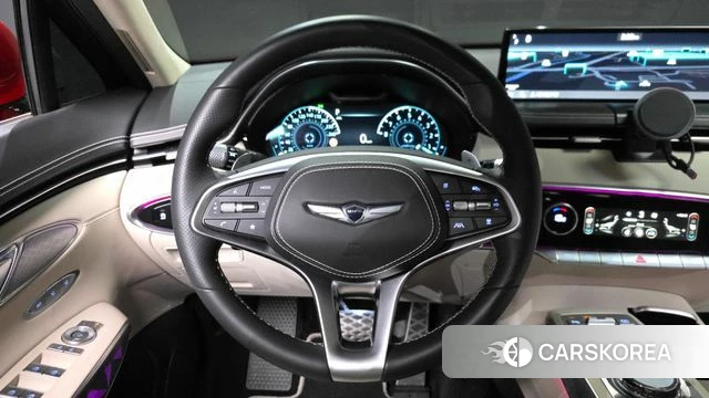 Genesis GV70 2023 Красный из Кореи, фото 4