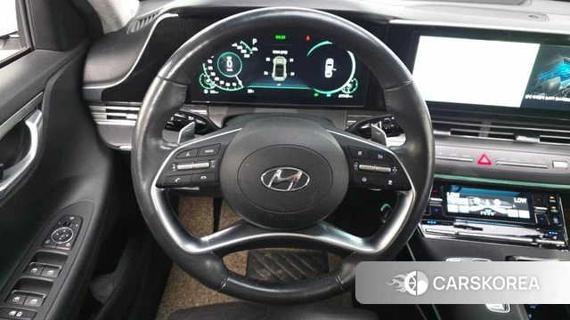 Hyundai The New Grandeur IG Hybrid 2022 Белый из Кореи, фото 4