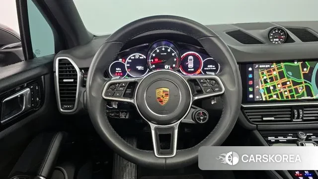 Porsche Cayenne (PO536) 2023 Черный из Кореи, фото 4