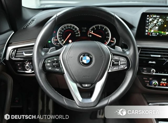 BMW 5 Series (G30) 2018 Серебряный из Кореи, фото 4