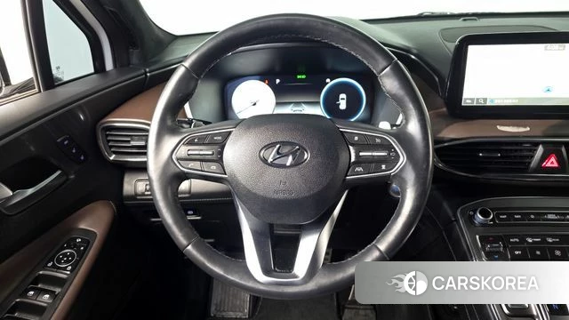 Hyundai The New Santa Fe 2023 Белый из Кореи, фото 4