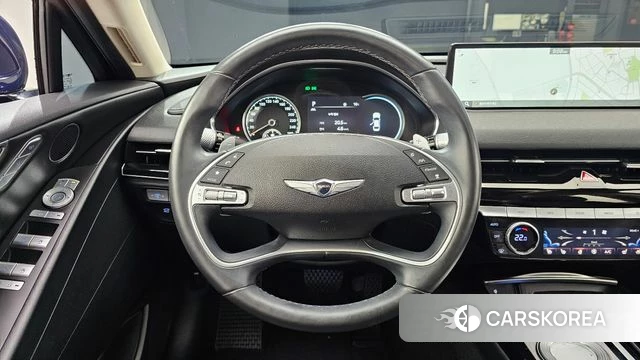 Genesis G80 (RG3) 2021 Синий из Кореи, фото 4