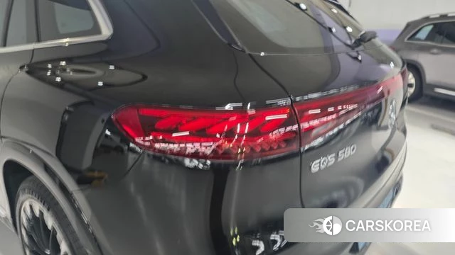 Mercedes-Benz EQS SUV X296 2023 Черный из Кореи, фото 4