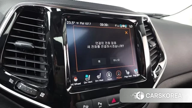 Jeep Cherokee (KL) 2021 Черный из Кореи, фото 4