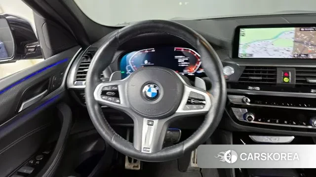 BMW X4 (G02) 2021 Синий из Кореи, фото 4