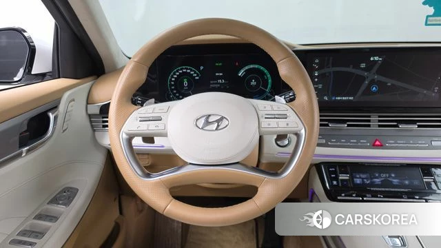 Hyundai The New Grandeur IG Hybrid 2020 Белый из Кореи, фото 4