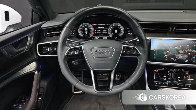 Audi A7 (4K) 2020 Белый из Кореи, фото 4
