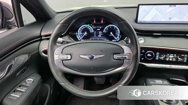 Genesis GV70 2021 Темно-зеленый из Кореи, фото 4