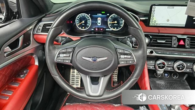 Genesis The New G70 2022 Черный из Кореи, фото 4