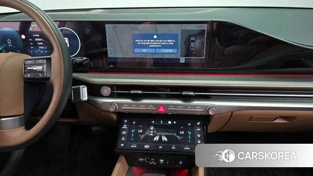 Hyundai Grandeur Hybrid (GN7) 2024 Белый из Кореи, фото 4