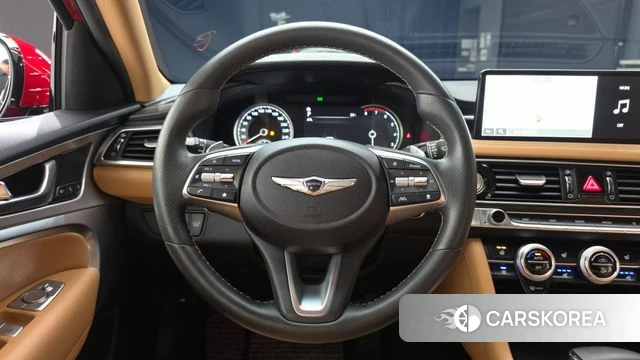 Genesis The New G70 2021 Красный из Кореи, фото 4