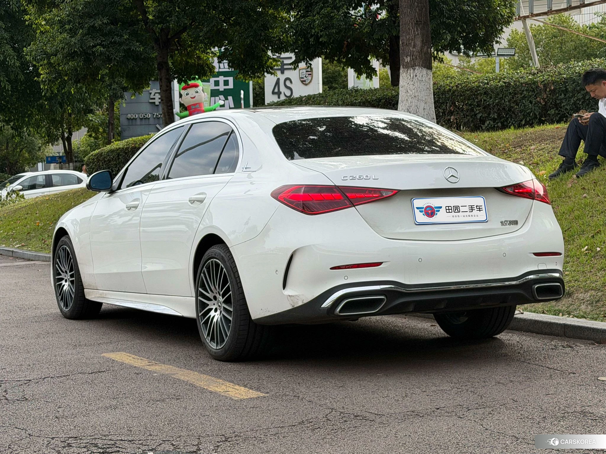 Mercedes-Benz C-class 2023 Белый из Китая, фото 4
