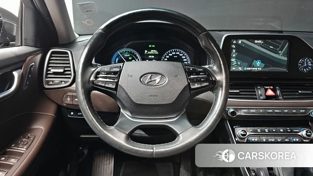 Hyundai Grandeur IG Hybrid 2018 Серый из Кореи, фото 4