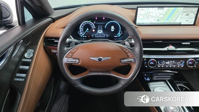 Genesis G80 (RG3) 2021 Синий из Кореи, фото 4