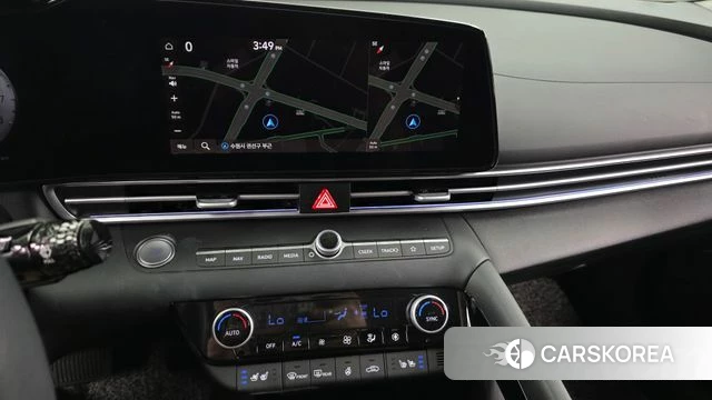 Hyundai The New Avante (CN7) 2024 Черный из Кореи, фото 4