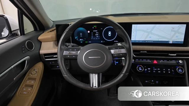 Hyundai Sonata D Edge Hybrid (DN8) 2024 Белый из Кореи, фото 4