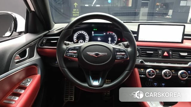 Genesis The New G70 2021 Белый из Кореи, фото 4