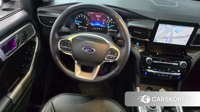Ford Explorer 6th Generation 2021 Белый из Кореи, фото 4