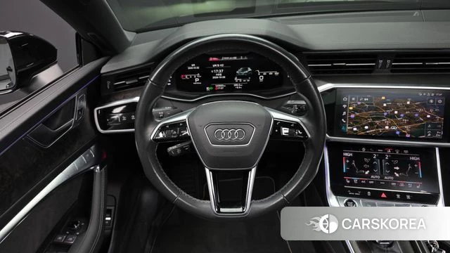 Audi A7 (4K) 2021 Черный из Кореи, фото 4