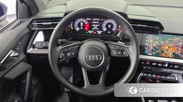 Audi A3 (8Y) 2022 Синий из Кореи, фото 4