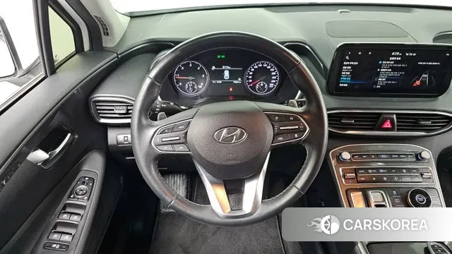 Hyundai The New Santa Fe 2021 Белый из Кореи, фото 4