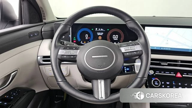 Hyundai The New Tucson Hybrid (NX4) 2025 Белый из Кореи, фото 4