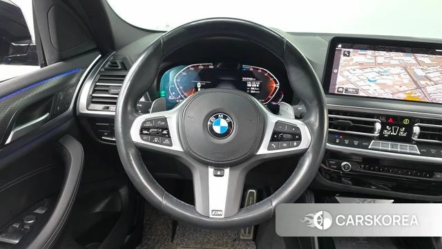 BMW X4 (G02) 2023 Синий из Кореи, фото 4