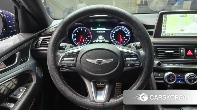 Genesis G70 2018 Синий из Кореи, фото 4