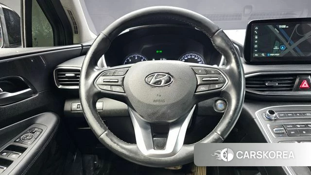 Hyundai The New Santa Fe 2021 Черный из Кореи, фото 4