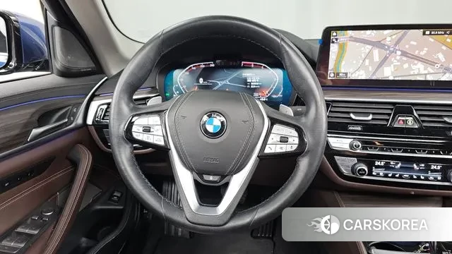 BMW 5 Series (G30) 2021 Синий из Кореи, фото 4