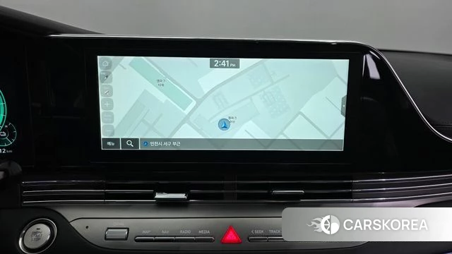 Hyundai The New Grandeur IG Hybrid 2022 Белый из Кореи, фото 4