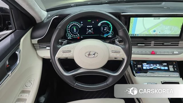 Hyundai The New Grandeur IG Hybrid 2022 Черный из Кореи, фото 4