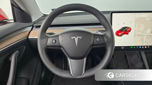 Tesla Model 3 2021 Красный из Кореи, фото 4