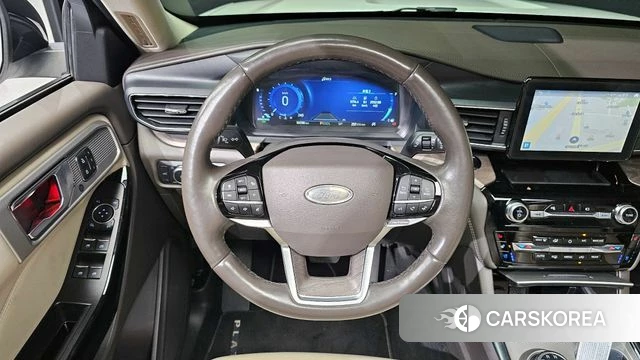 Ford Explorer 6th Generation 2022 Белый из Кореи, фото 4