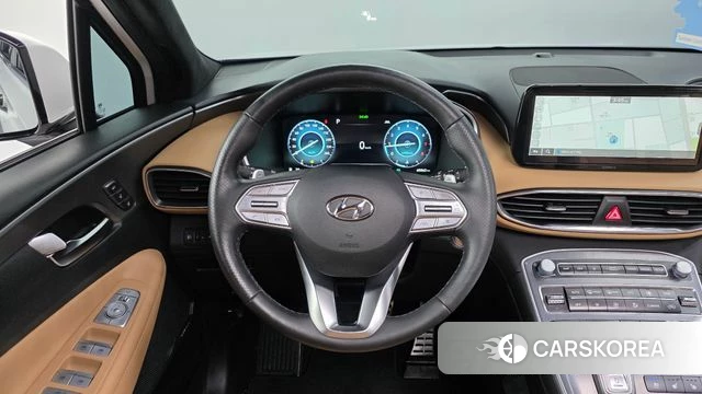 Hyundai The New Santa Fe 2023 Белый из Кореи, фото 4