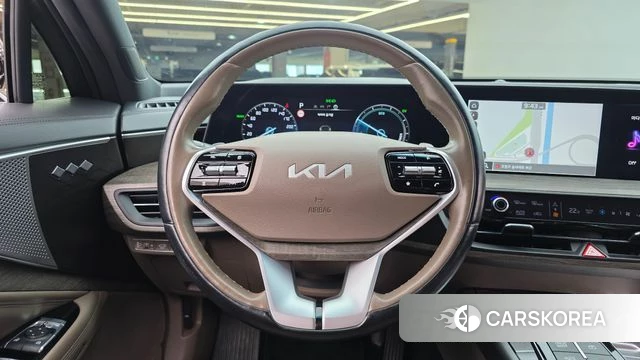 Kia K8 Hybrid 2023 Черный из Кореи, фото 4