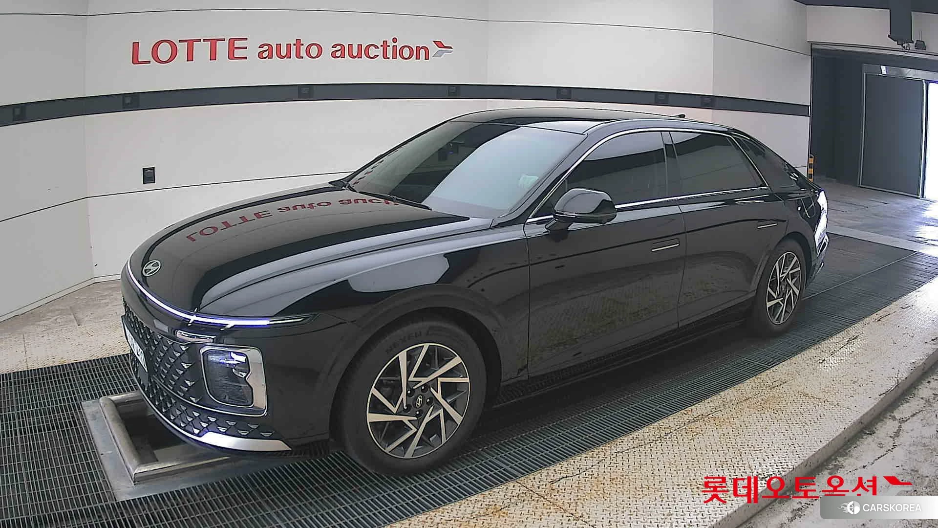 Hyundai Grandeur Hybrid 2023 Abyss Black Pearl из Кореи, фото 4