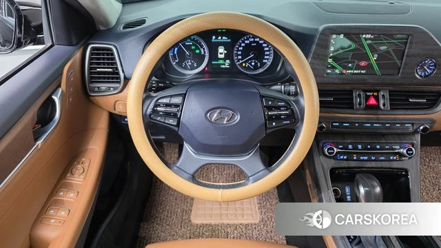 Hyundai Grandeur IG Hybrid 2019 Черный из Кореи, фото 4