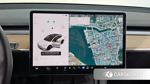Tesla Model Y 2021 Белый из Кореи, фото 4