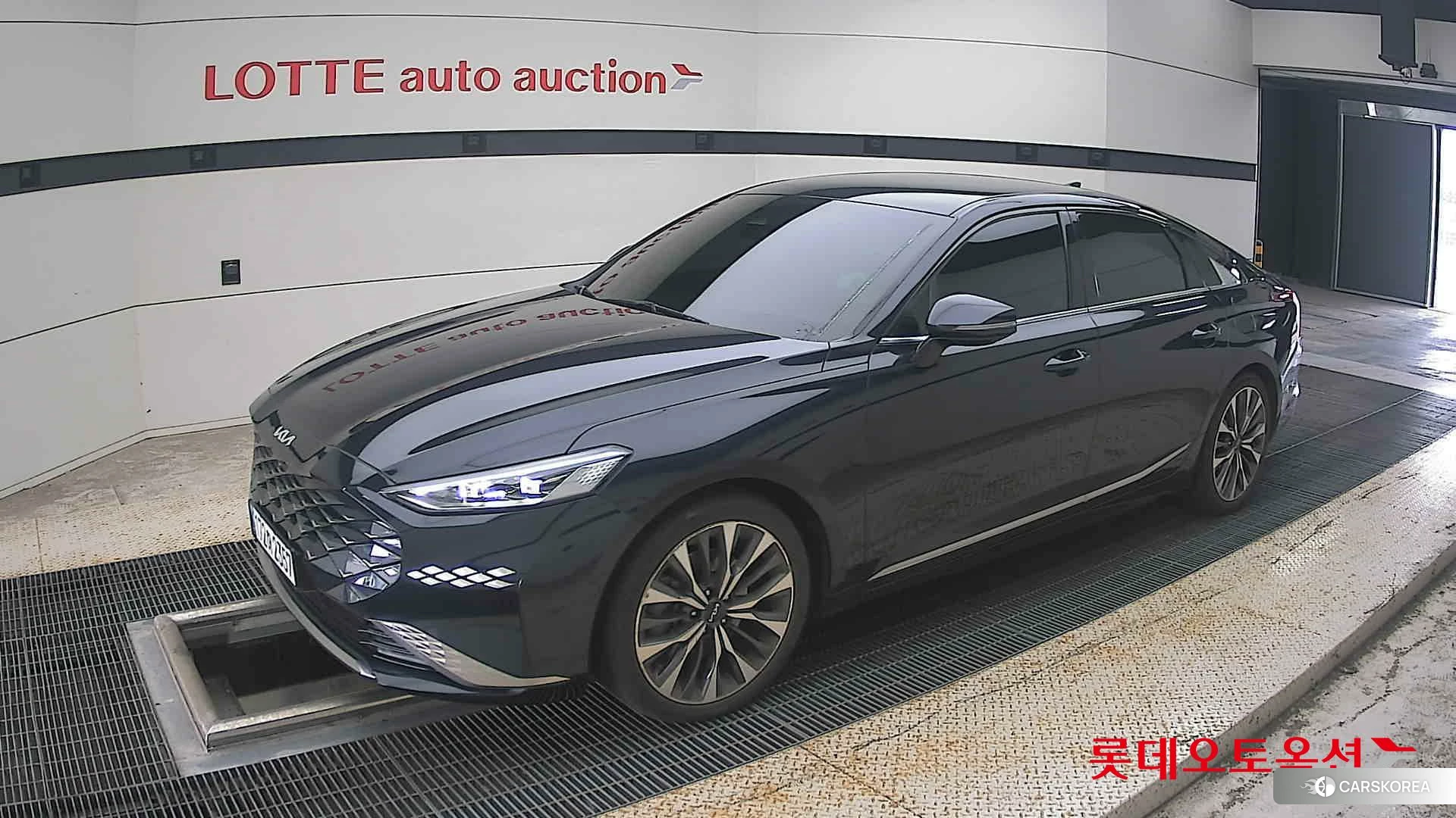 Kia K8 2023 Gravity Blue из Кореи, фото 4