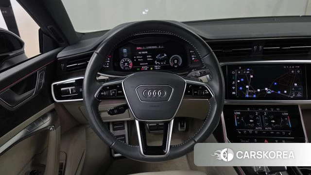 Audi A7 (4K) 2021 Черный из Кореи, фото 4